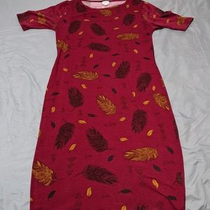 Lularoe Women's Midi Dress XL